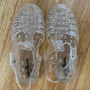 Clear Jelly Bean jelly sandals